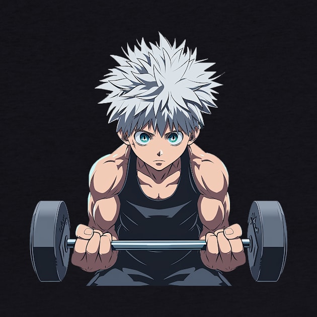 killua at gym by enzo studios